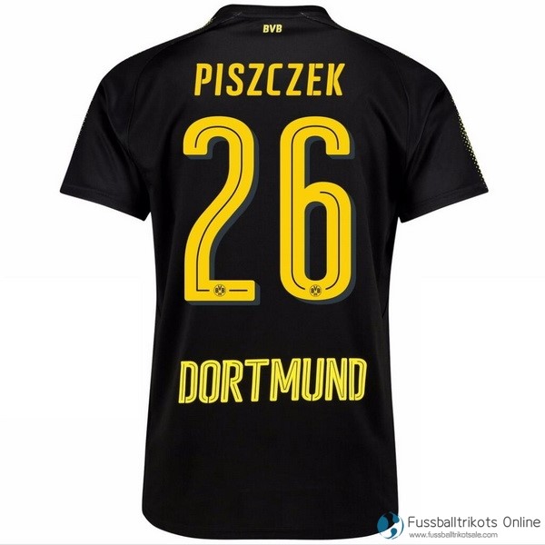 Borussia Dortmund Trikot Auswarts Piszczek 2017-18 Fussballtrikots Günstig